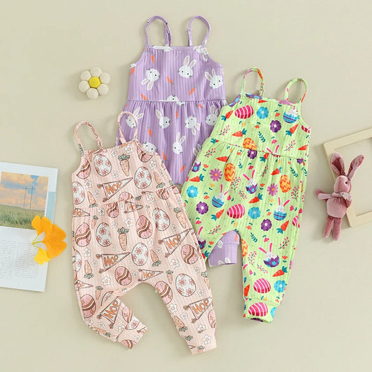 Easter Print Jumpsuit