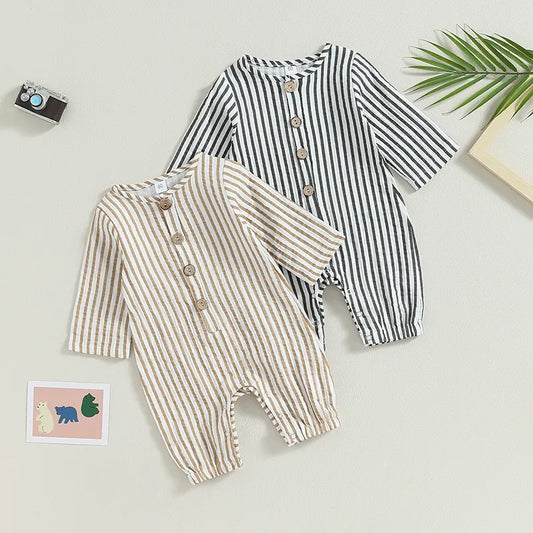 Somethin' About Stripes Romper