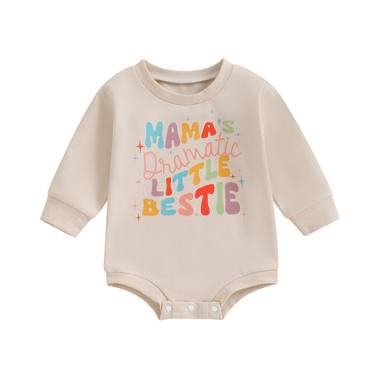 Mama's Dramatic Little Bestie Romper