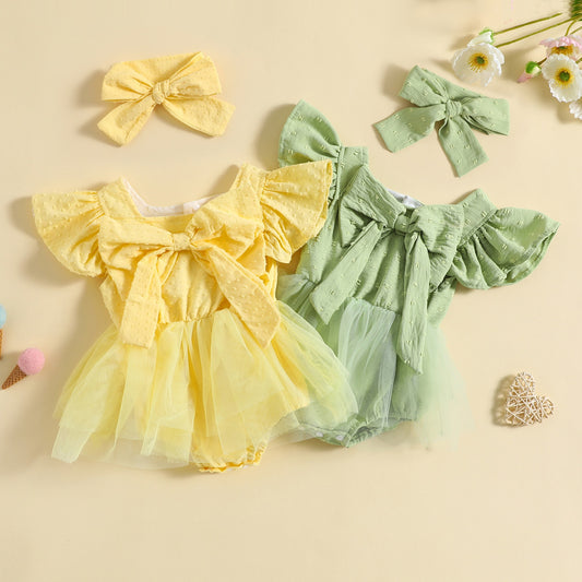 Bowknot A-line Dress